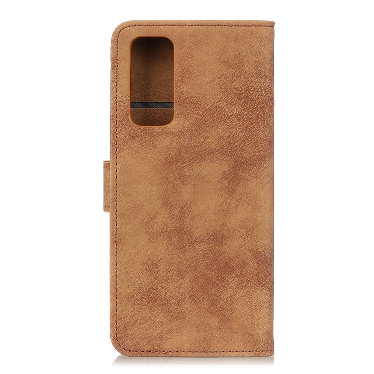 For OPPO Realme V15 5G Antelope Texture Magnetic Buckle Horizontal Flip PU Leather Case with Card Slots & Wallet & Holder