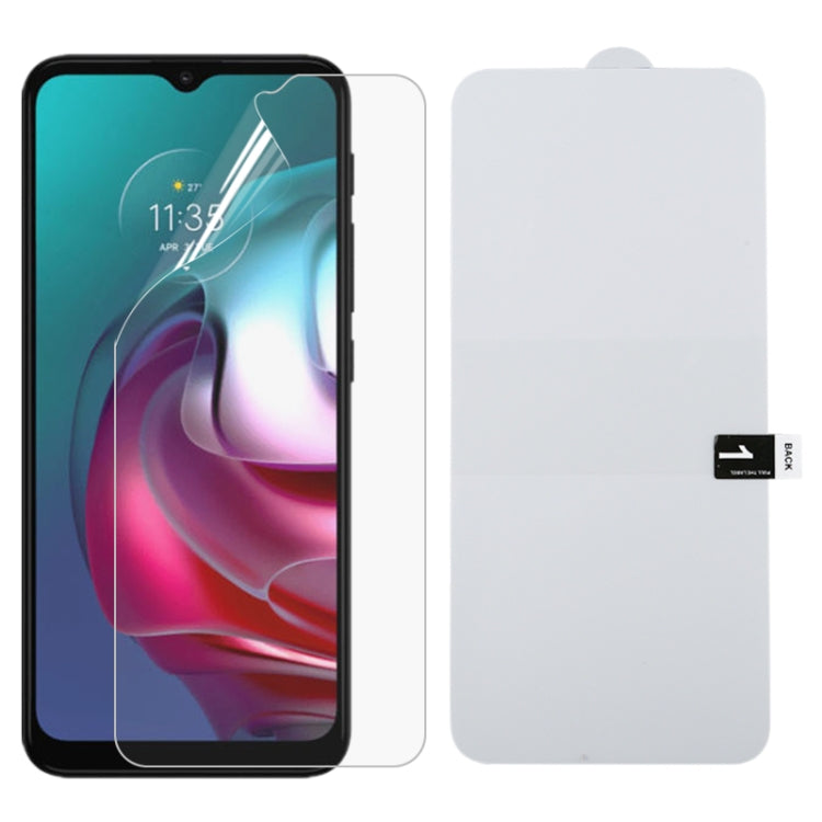 For Motorola Moto G30 Full Screen Protector Explosion-proof Hydrogel Film