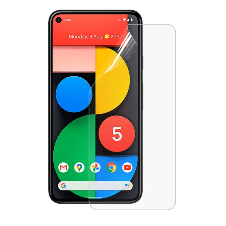 For Google Pixel 5 Full Screen Protector Explosion-proof Hydrogel Film