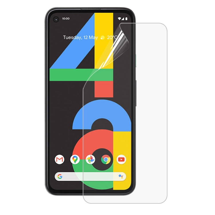For Google Pixel 5 XL / Pixel 4A 5G Full Screen Protector Explosion-proof Hydrogel Film