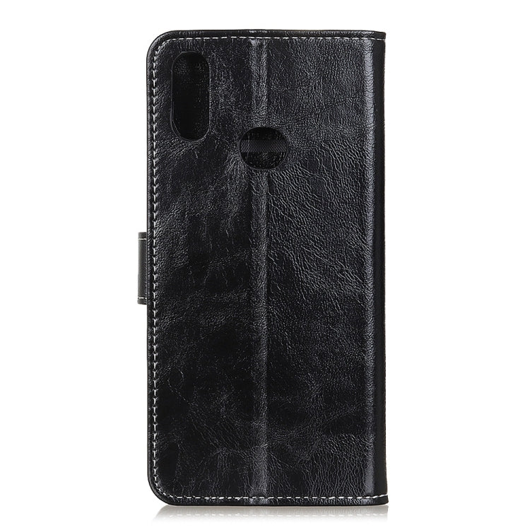 For Galaxy M10s Retro Crazy Horse Texture Horizontal Flip Leather Case with Holder & Card Slots & Photo Frame & Wallet