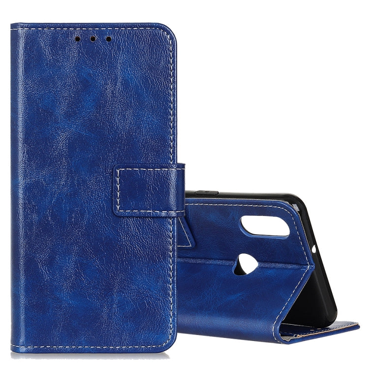 For Galaxy M10s Retro Crazy Horse Texture Horizontal Flip Leather Case with Holder & Card Slots & Photo Frame & Wallet