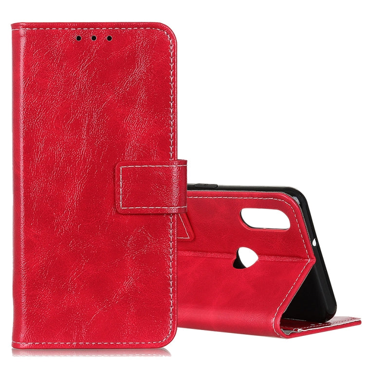 For Galaxy M10s Retro Crazy Horse Texture Horizontal Flip Leather Case with Holder & Card Slots & Photo Frame & Wallet