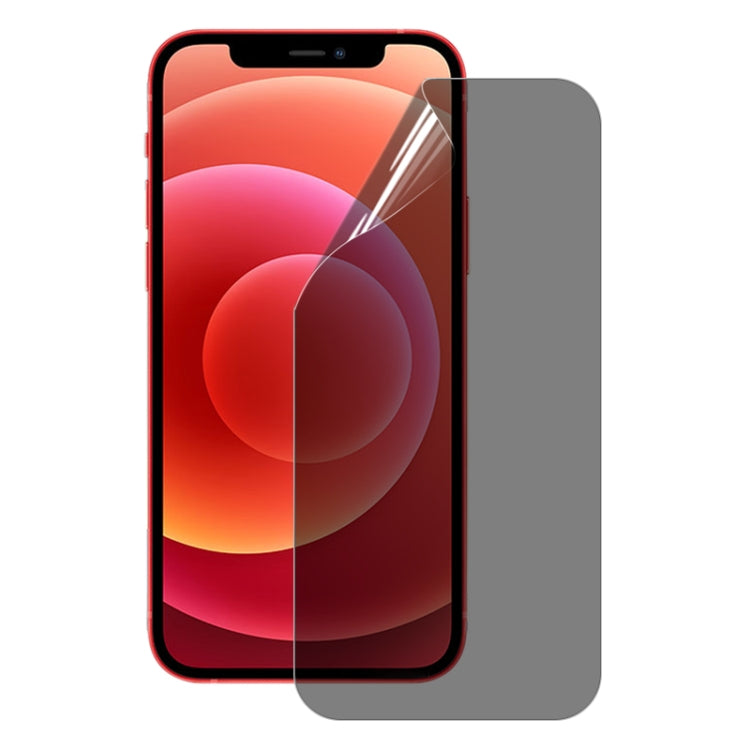 For iPhone 12 mini 25pcs 0.1mm 2.5D Full Cover Anti-spy Screen Protector Explosion-proof Hydrogel Film