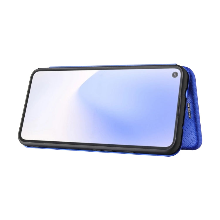 For Google Pixel 5a 5G Carbon Fiber Texture Horizontal Flip TPU + PC + PU Leather Case with Card Slot
