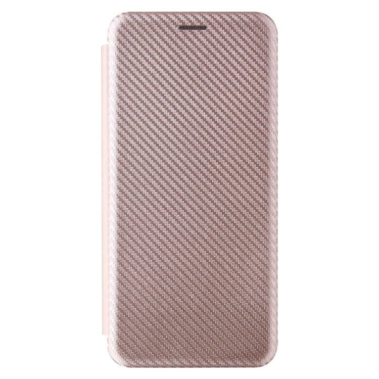 For Motorola Moto E7 Power Carbon Fiber Texture Horizontal Flip TPU + PC + PU Leather Case with Card Slot