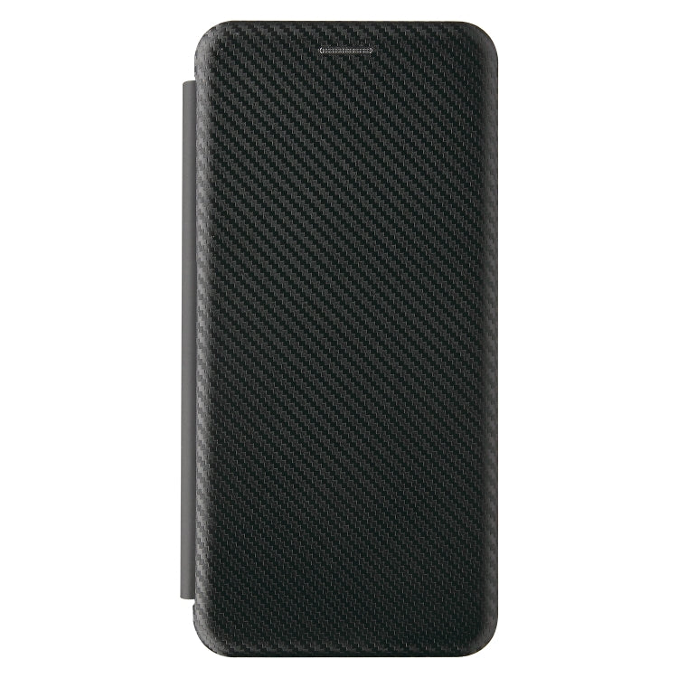 For Motorola Moto E7 Power Carbon Fiber Texture Horizontal Flip TPU + PC + PU Leather Case with Card Slot