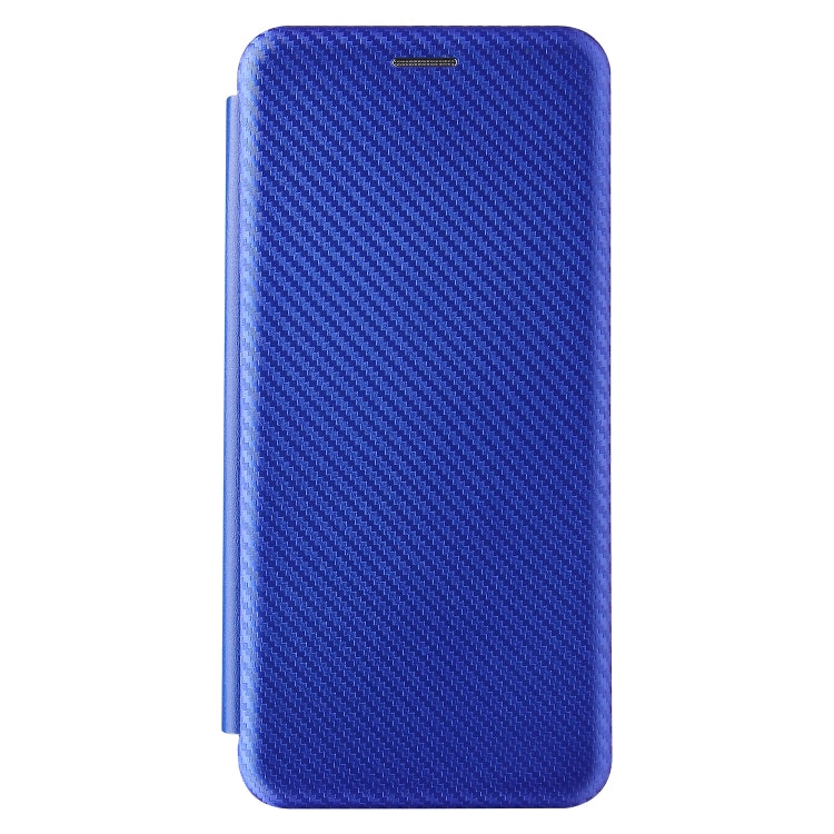 For Motorola Moto E7 Power Carbon Fiber Texture Horizontal Flip TPU + PC + PU Leather Case with Card Slot
