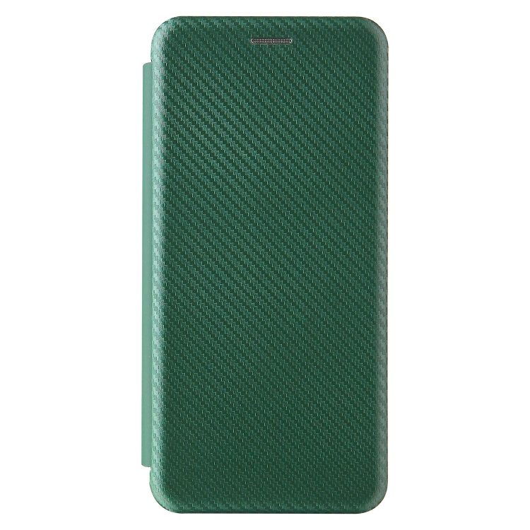 For Motorola Moto E7 Power Carbon Fiber Texture Horizontal Flip TPU + PC + PU Leather Case with Card Slot
