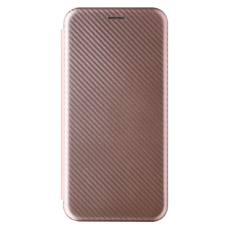 For Samsung Galaxy A02 / M02 Carbon Fiber Texture Horizontal Flip TPU + PC + PU Leather Case with Card Slot