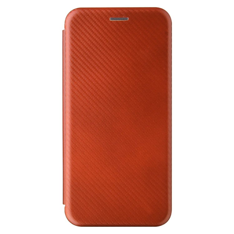 For Samsung Galaxy A02 / M02 Carbon Fiber Texture Horizontal Flip TPU + PC + PU Leather Case with Card Slot