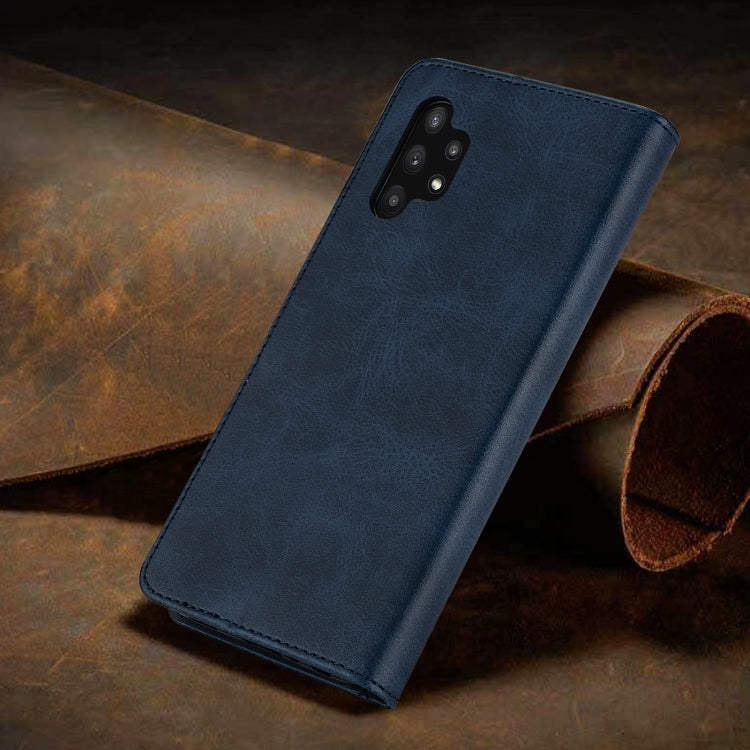 For Samsung Galaxy A32 5G GUSSIM Business Style Horizontal Flip Leather Case with Holder & Card Slots & Wallet