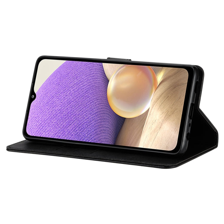 For Samsung Galaxy A32 5G GUSSIM Business Style Horizontal Flip Leather Case with Holder & Card Slots & Wallet
