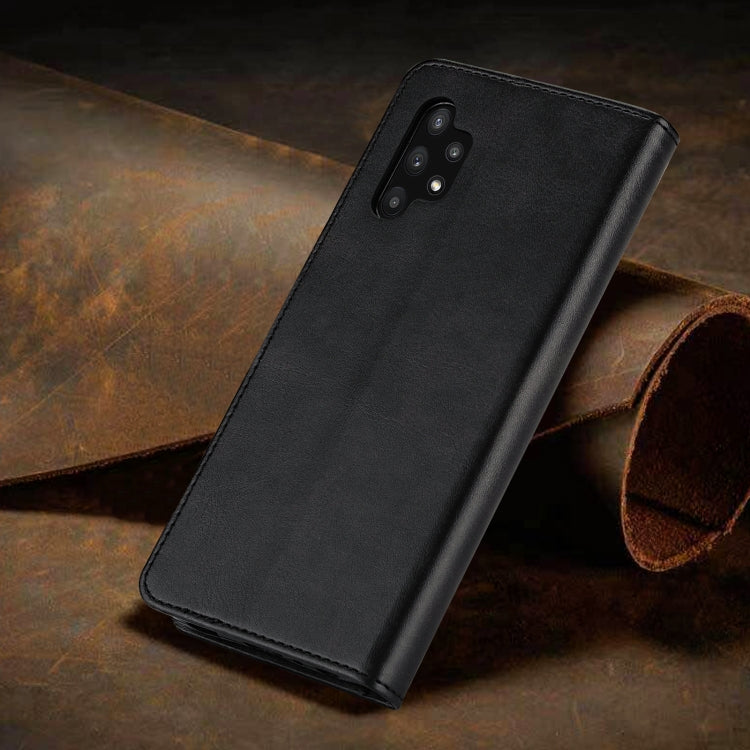 For Samsung Galaxy A32 5G GUSSIM Business Style Horizontal Flip Leather Case with Holder & Card Slots & Wallet