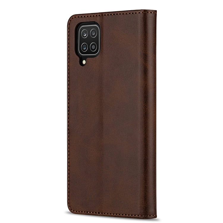 For Samsung Galaxy A42 5G GUSSIM Business Style Horizontal Flip Leather Case with Holder & Card Slots & Wallet