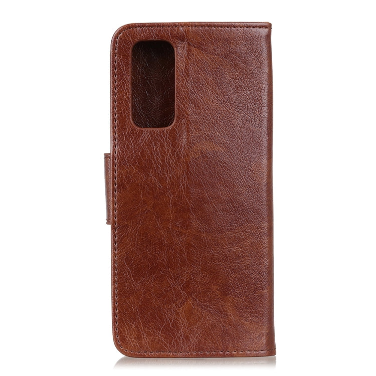 For OPPO Realme V15 5G Nappa Texture Horizontal Flip Leather Case with Holder & Card Slots & Wallet