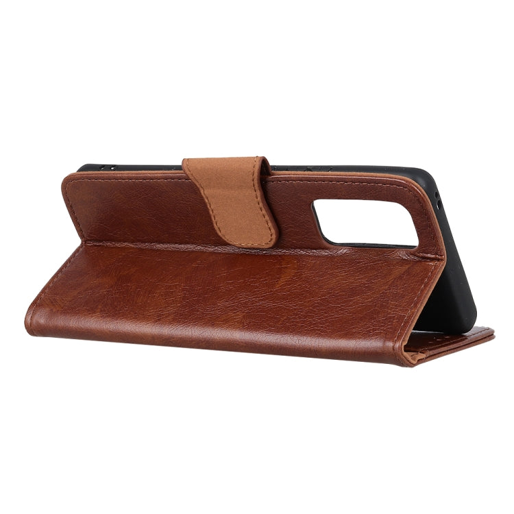 For OPPO Realme V15 5G Nappa Texture Horizontal Flip Leather Case with Holder & Card Slots & Wallet