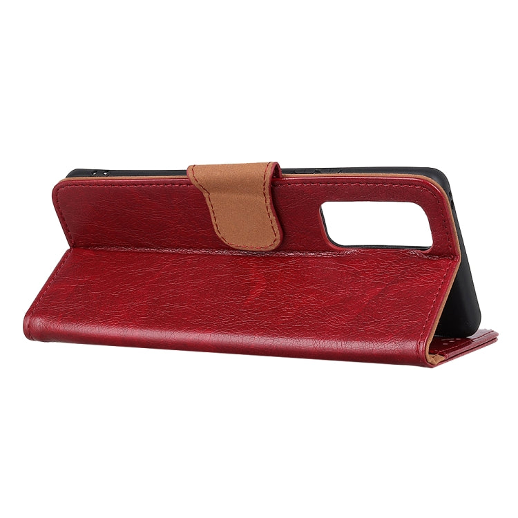 For OPPO Realme V15 5G Nappa Texture Horizontal Flip Leather Case with Holder & Card Slots & Wallet