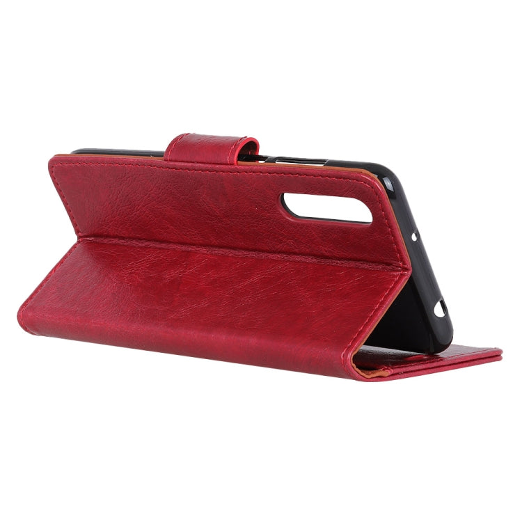 For Sony Xperia Ace II Nappa Texture Horizontal Flip Leather Case with Holder & Card Slots & Wallet