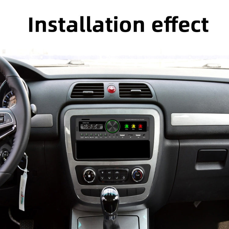 SWM-80E DC12V Car MP3 Support FM / AM & Bluetooth & Mobile Phone Voice Assistant & Drunk Driving Test Function