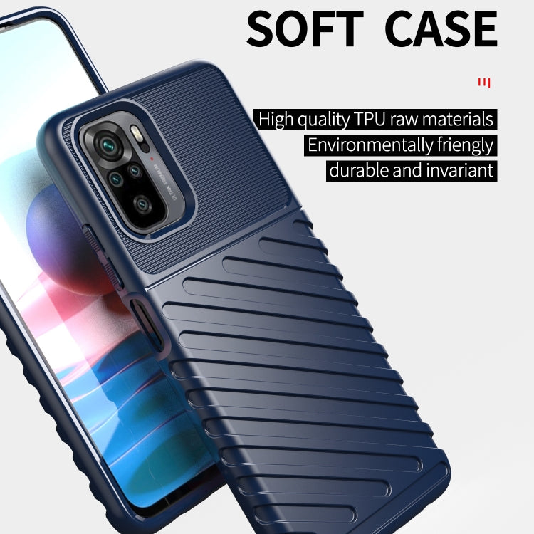 For Xiaomi Redmi Note 10 Thunderbolt Shockproof TPU Protective Soft Case