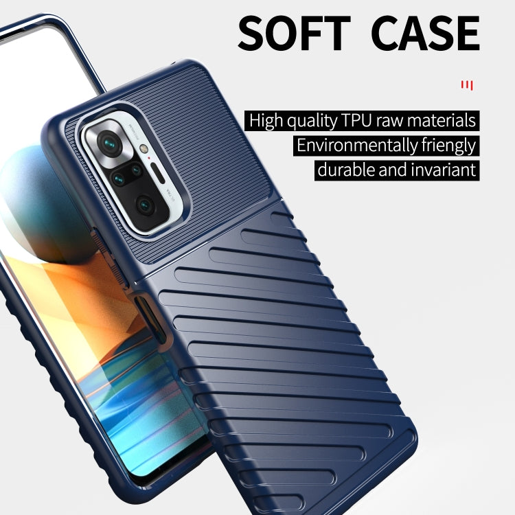 For Xiaomi Redmi Note 10 Pro Thunderbolt Shockproof TPU Protective Soft Case