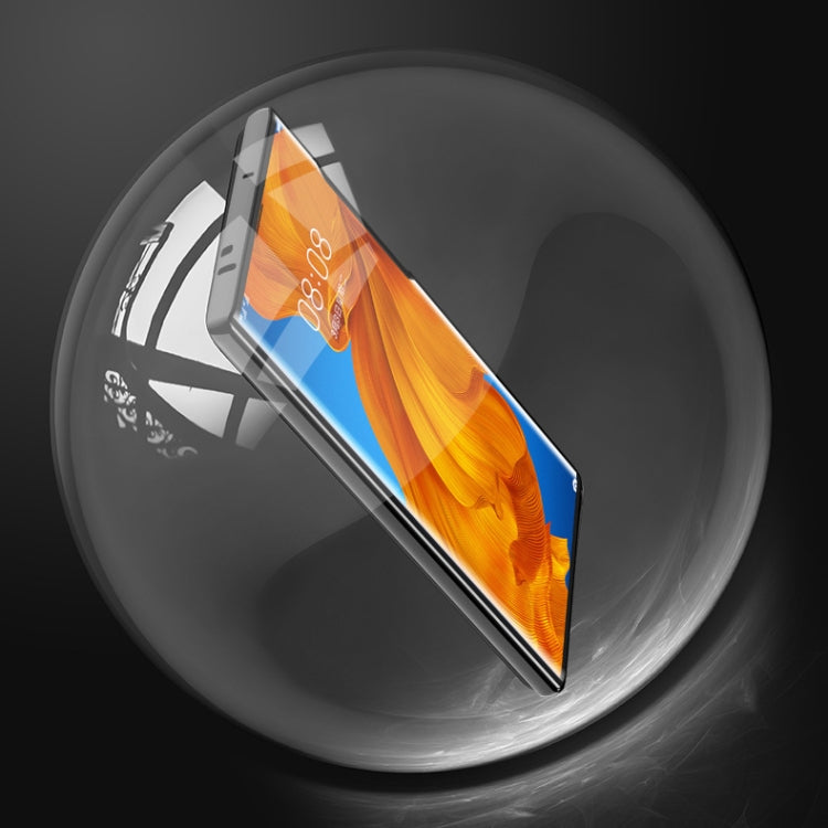 For Huawei Mate Xs Ultra Slim Double Sides Magnetic Adsorption Angular Frame Tempered Glass Magnet Flip Case