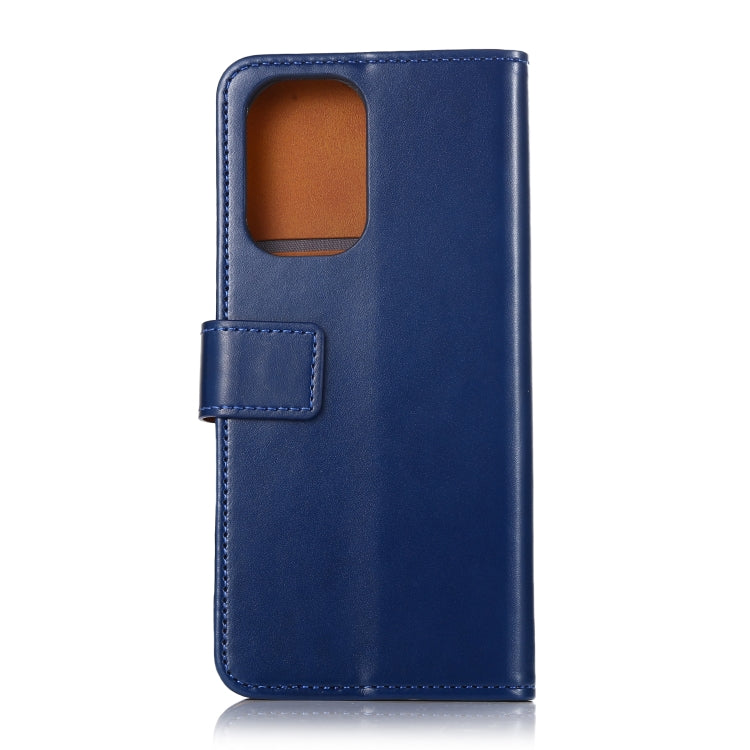 For OPPO Realme GT 5G 3-Color Pearl Texture Magnetic Buckle Horizontal Flip PU Leather Case with Card Slots & Wallet & Holder