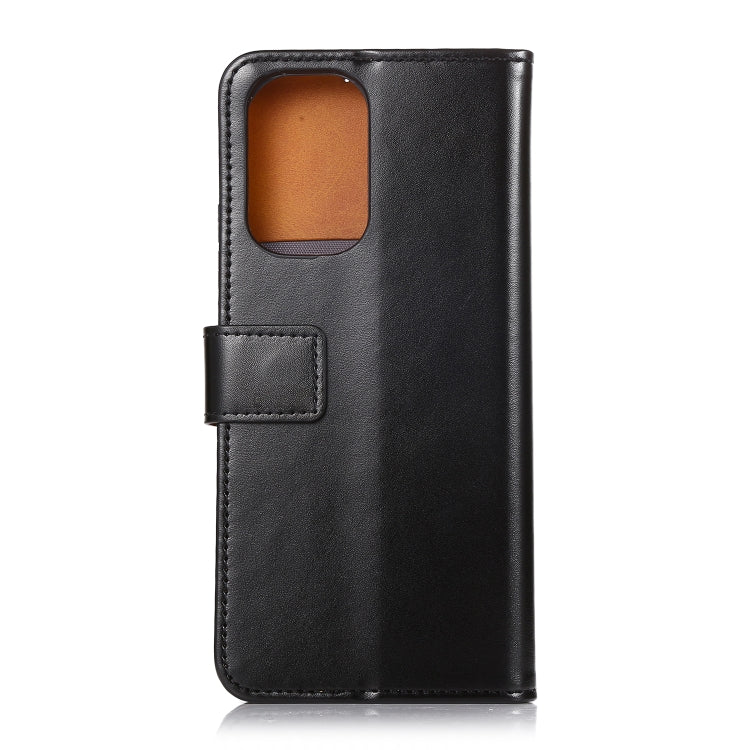 For OPPO Realme V11 5G 3-Color Pearl Texture Magnetic Buckle Horizontal Flip PU Leather Case with Card Slots & Wallet & Holder