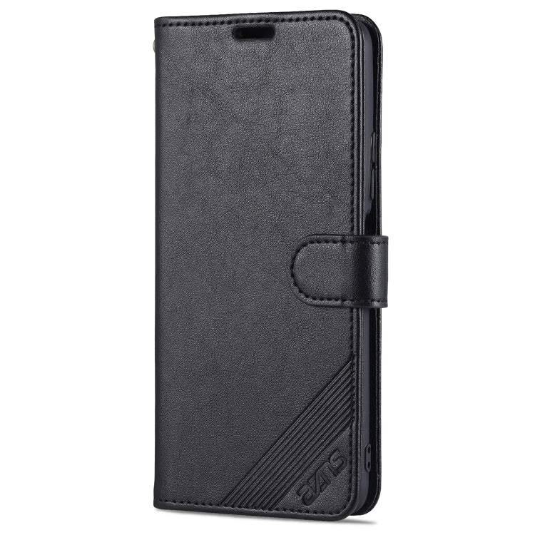 For Xiaomi Redmi K40 AZNS Sheepskin Texture Horizontal Flip Leather Case with Holder & Card Slots & Wallet