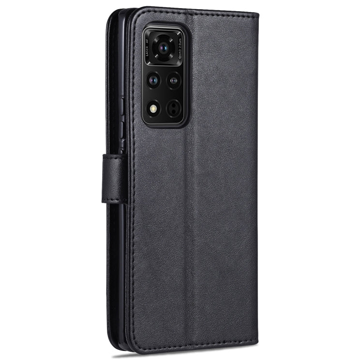 For Honor V40 5G AZNS Sheepskin Texture Horizontal Flip Leather Case with Holder & Card Slots & Wallet