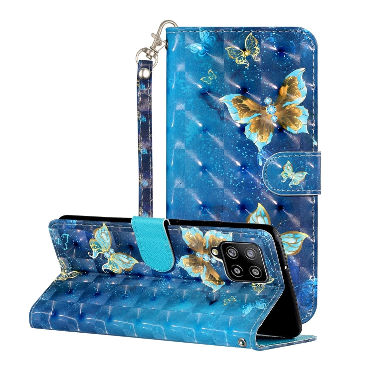 For Samsung Galaxy A42 5G 3D Pattern Horizontal Flip PU Leather Case with Holder & Card Slots & Wallet