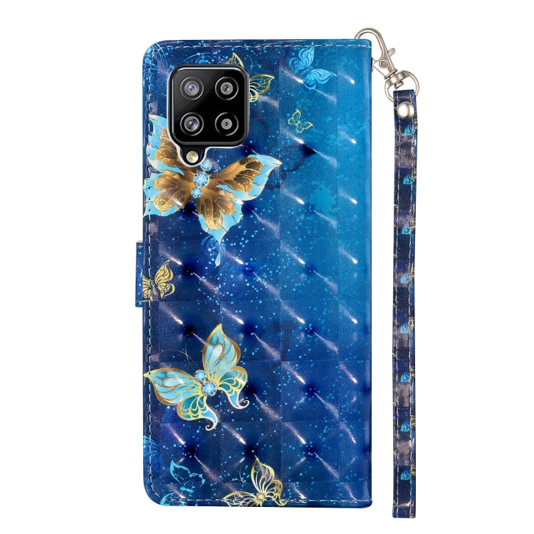 For Samsung Galaxy A42 5G 3D Pattern Horizontal Flip PU Leather Case with Holder & Card Slots & Wallet