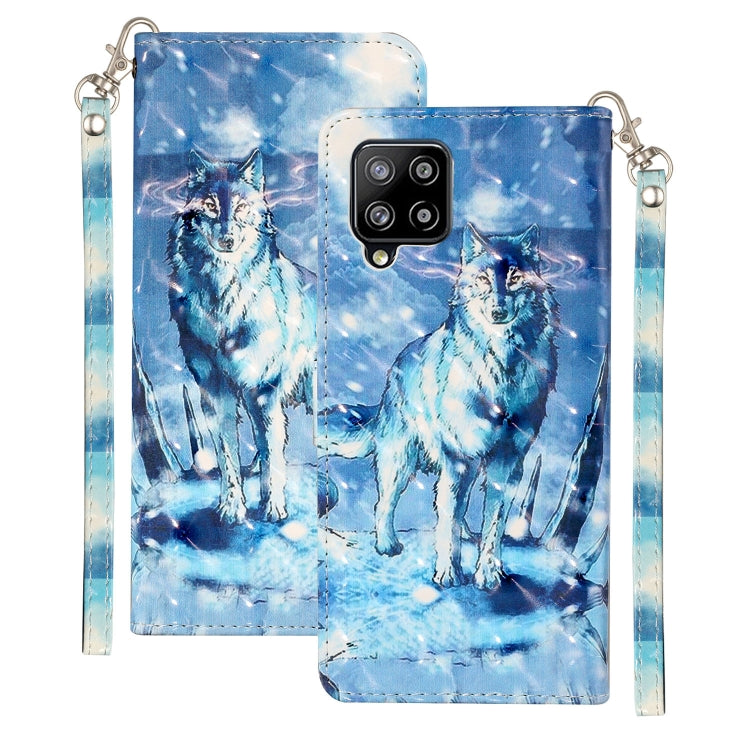 For Samsung Galaxy A42 5G 3D Pattern Horizontal Flip PU Leather Case with Holder & Card Slots & Wallet