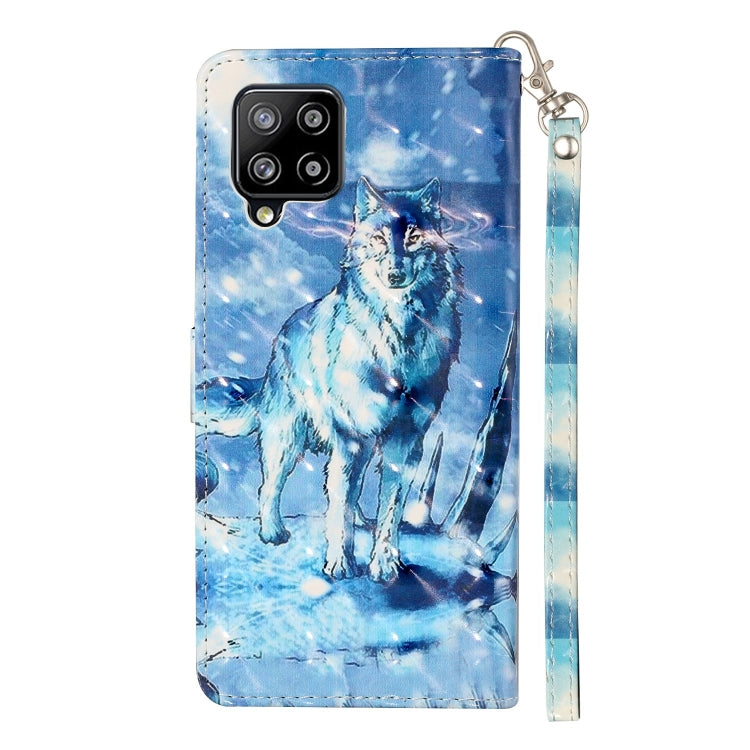 For Samsung Galaxy A42 5G 3D Pattern Horizontal Flip PU Leather Case with Holder & Card Slots & Wallet