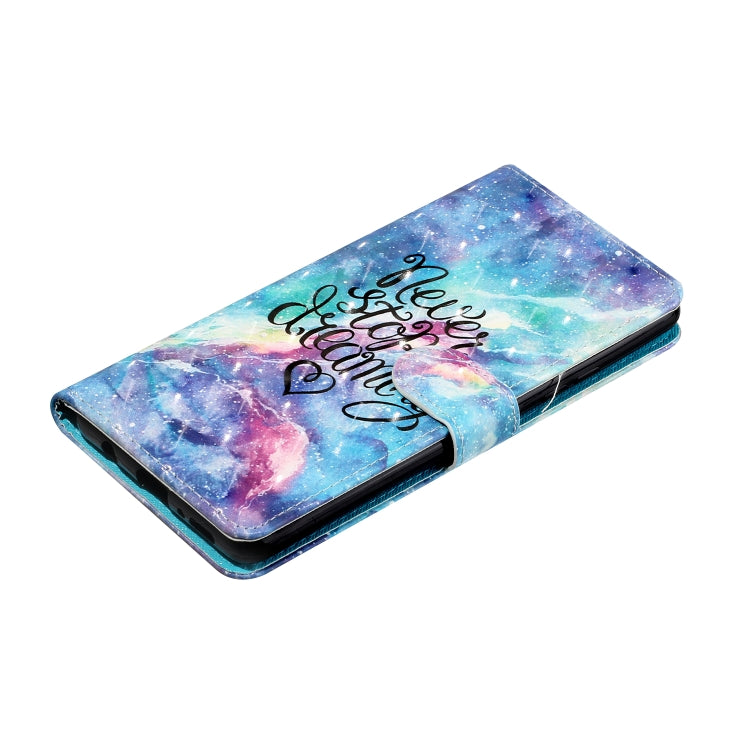 For Samsung Galaxy A42 5G 3D Pattern Horizontal Flip PU Leather Case with Holder & Card Slots & Wallet