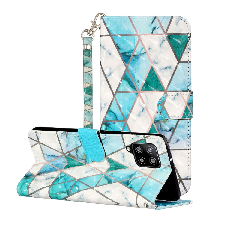For Samsung Galaxy A42 5G 3D Pattern Horizontal Flip PU Leather Case with Holder & Card Slots & Wallet
