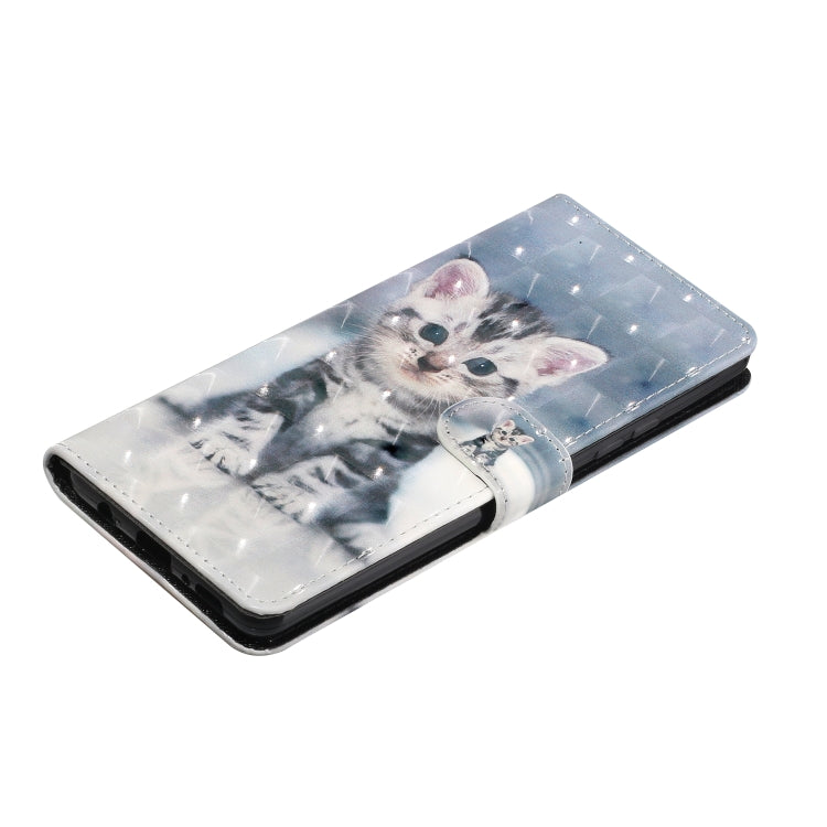 For Samsung Galaxy A42 5G 3D Pattern Horizontal Flip PU Leather Case with Holder & Card Slots & Wallet