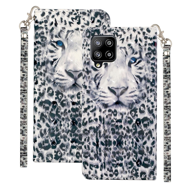 For Samsung Galaxy A42 5G 3D Pattern Horizontal Flip PU Leather Case with Holder & Card Slots & Wallet