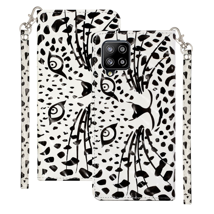 For Samsung Galaxy A42 5G 3D Pattern Horizontal Flip PU Leather Case with Holder & Card Slots & Wallet
