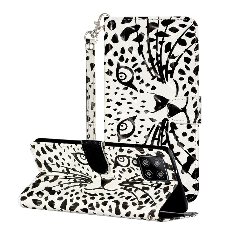 For Samsung Galaxy A42 5G 3D Pattern Horizontal Flip PU Leather Case with Holder & Card Slots & Wallet