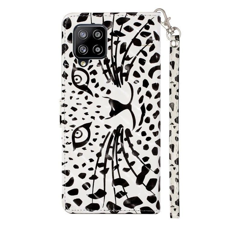 For Samsung Galaxy A42 5G 3D Pattern Horizontal Flip PU Leather Case with Holder & Card Slots & Wallet
