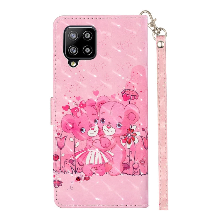 For Samsung Galaxy A42 5G 3D Pattern Horizontal Flip PU Leather Case with Holder & Card Slots & Wallet