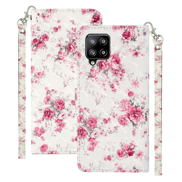 For Samsung Galaxy A42 5G 3D Pattern Horizontal Flip PU Leather Case with Holder & Card Slots & Wallet