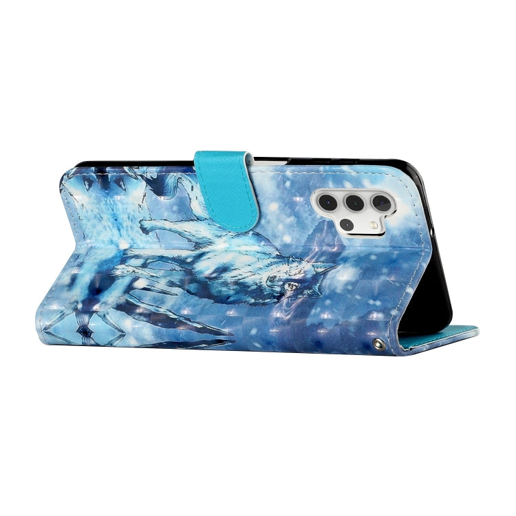 For Samsung Galaxy A32 5G 3D Pattern Horizontal Flip PU Leather Case with Holder & Card Slots & Wallet