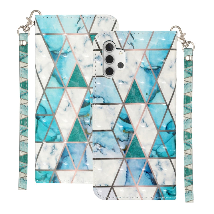 For Samsung Galaxy A32 5G 3D Pattern Horizontal Flip PU Leather Case with Holder & Card Slots & Wallet