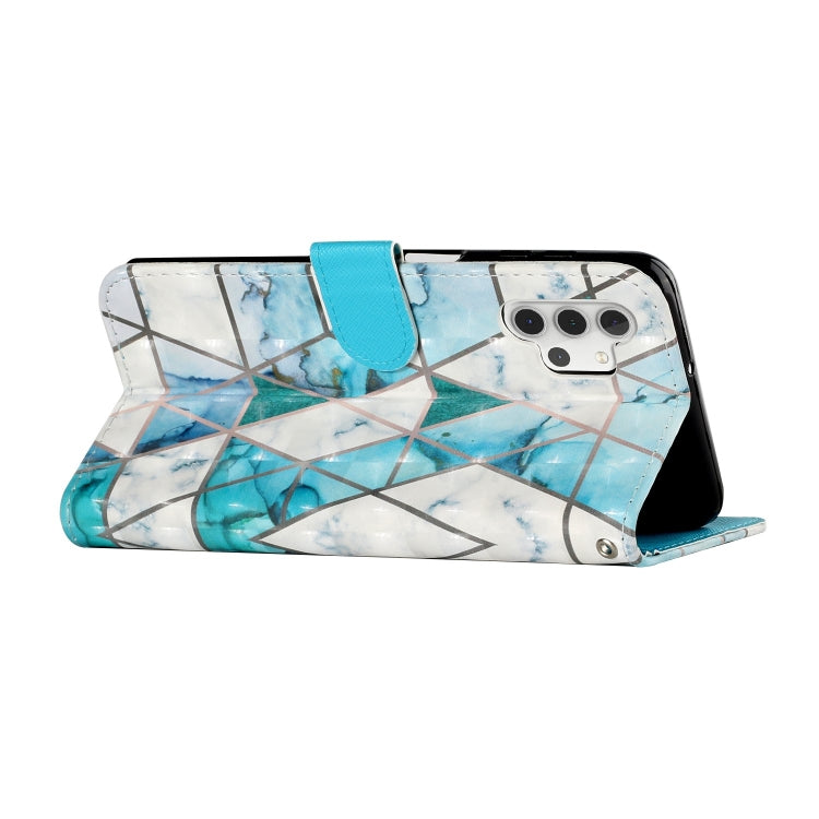 For Samsung Galaxy A32 5G 3D Pattern Horizontal Flip PU Leather Case with Holder & Card Slots & Wallet