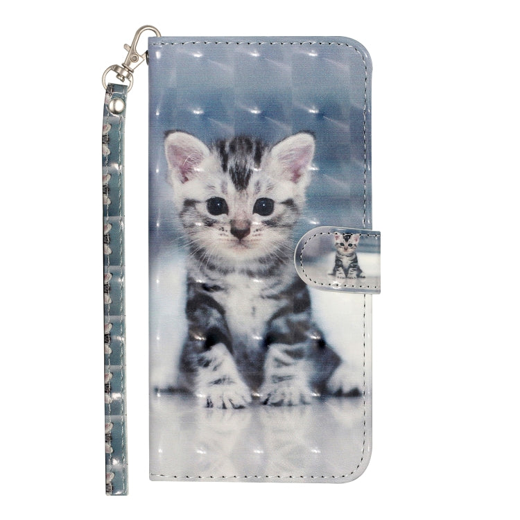For Samsung Galaxy A32 5G 3D Pattern Horizontal Flip PU Leather Case with Holder & Card Slots & Wallet