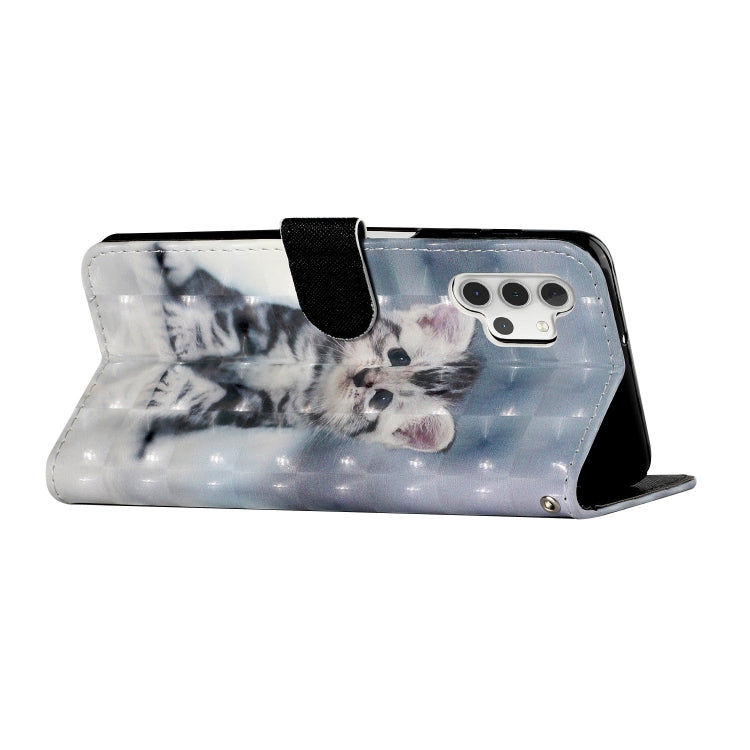 For Samsung Galaxy A32 5G 3D Pattern Horizontal Flip PU Leather Case with Holder & Card Slots & Wallet