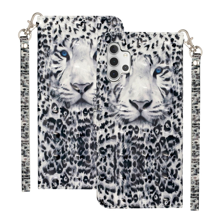 For Samsung Galaxy A32 5G 3D Pattern Horizontal Flip PU Leather Case with Holder & Card Slots & Wallet